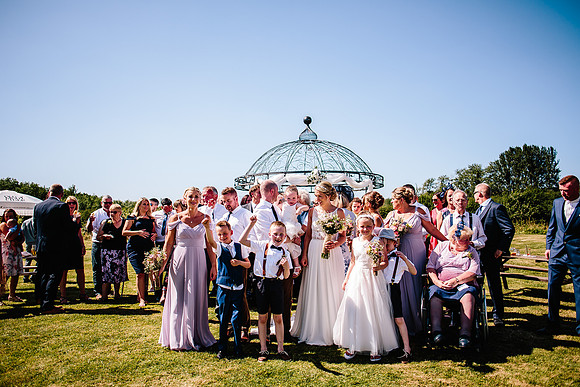 Beckford Inn Wedding Photography - Claire & Stephen-312