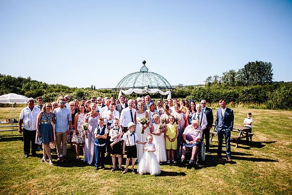 Beckford Inn Wedding Photography - Claire & Stephen-313