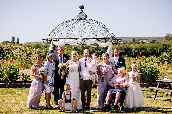 Beckford Inn Wedding Photography - Claire & Stephen-315