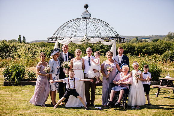 Beckford Inn Wedding Photography - Claire & Stephen-316
