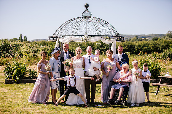 Beckford Inn Wedding Photography - Claire & Stephen-317