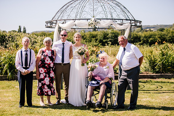 Beckford Inn Wedding Photography - Claire & Stephen-320