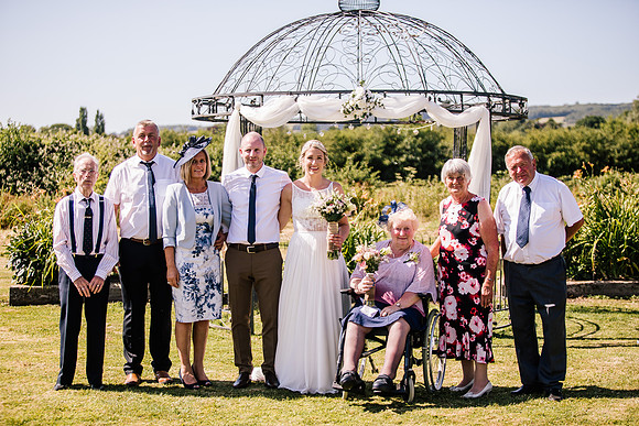 Beckford Inn Wedding Photography - Claire & Stephen-323
