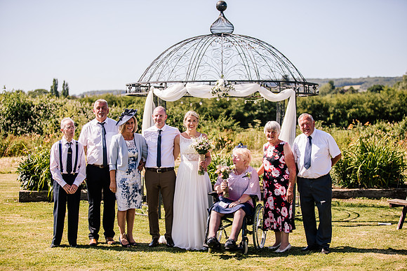 Beckford Inn Wedding Photography - Claire & Stephen-324