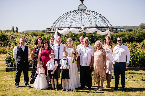 Beckford Inn Wedding Photography - Claire & Stephen-328
