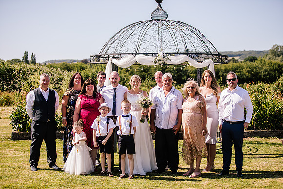Beckford Inn Wedding Photography - Claire & Stephen-330