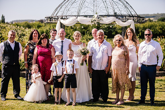 Beckford Inn Wedding Photography - Claire & Stephen-331