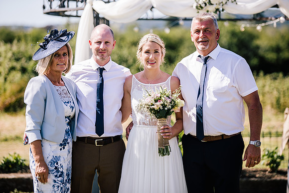 Beckford Inn Wedding Photography - Claire & Stephen-333