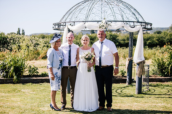 Beckford Inn Wedding Photography - Claire & Stephen-334