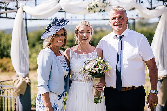 Beckford Inn Wedding Photography - Claire & Stephen-335