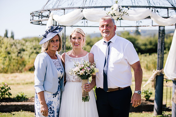 Beckford Inn Wedding Photography - Claire & Stephen-336