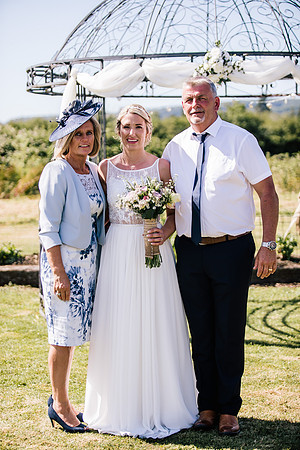 Beckford Inn Wedding Photography - Claire & Stephen-337