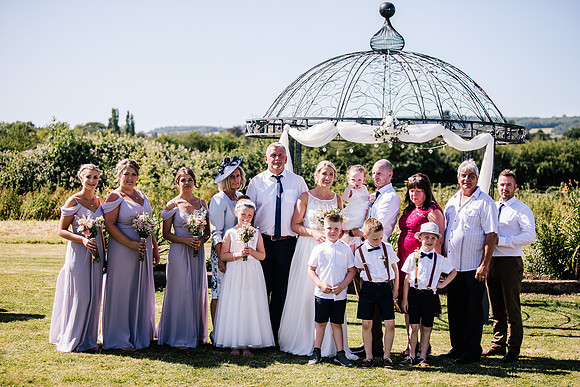 Beckford Inn Wedding Photography - Claire & Stephen-342
