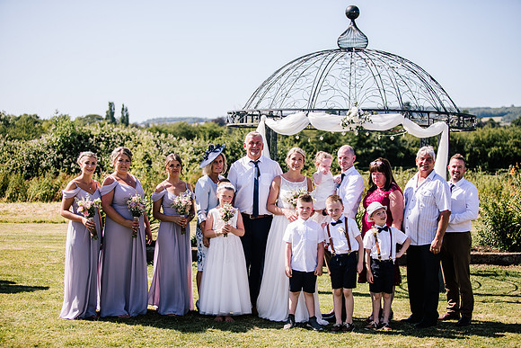 Beckford Inn Wedding Photography - Claire & Stephen-343