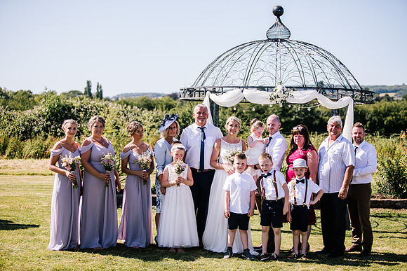 Beckford Inn Wedding Photography - Claire & Stephen-344