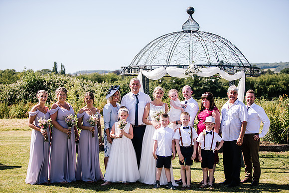 Beckford Inn Wedding Photography - Claire & Stephen-345