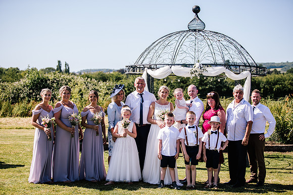 Beckford Inn Wedding Photography - Claire & Stephen-346