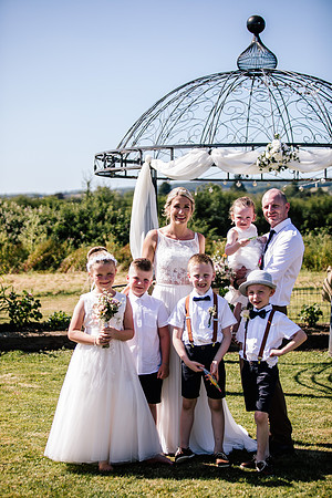 Beckford Inn Wedding Photography - Claire & Stephen-347