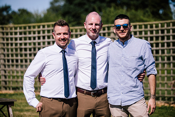 Beckford Inn Wedding Photography - Claire & Stephen-358