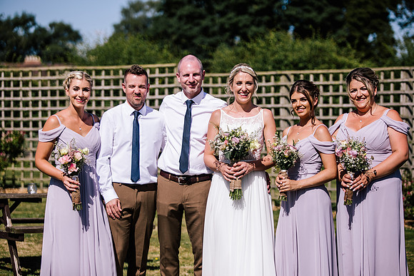 Beckford Inn Wedding Photography - Claire & Stephen-364