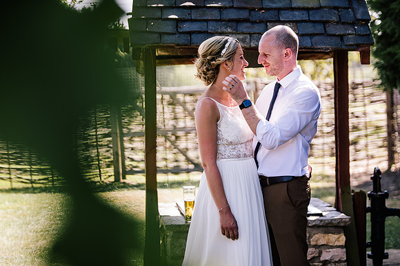 Beckford Inn Wedding Photography - Claire & Stephen-386
