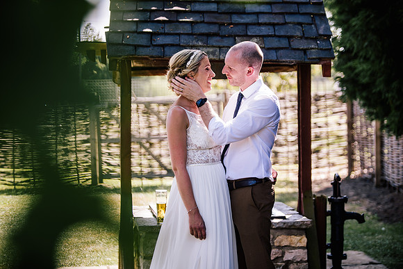 Beckford Inn Wedding Photography - Claire & Stephen-387