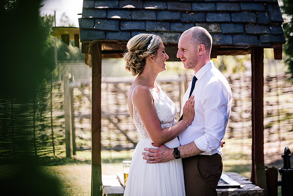 Beckford Inn Wedding Photography - Claire & Stephen-391