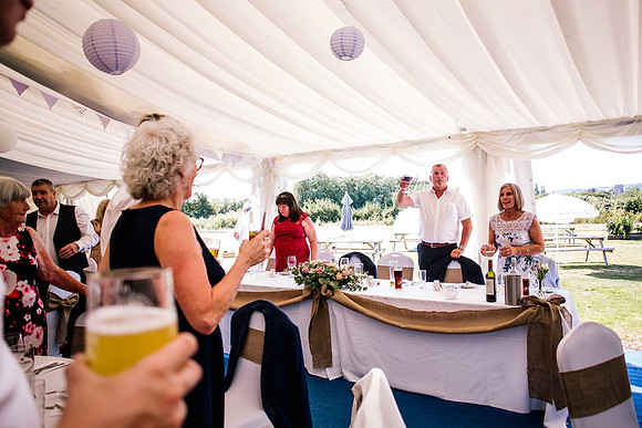 Beckford Inn Wedding Photography - Claire & Stephen-411