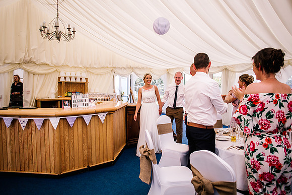 Beckford Inn Wedding Photography - Claire & Stephen-412