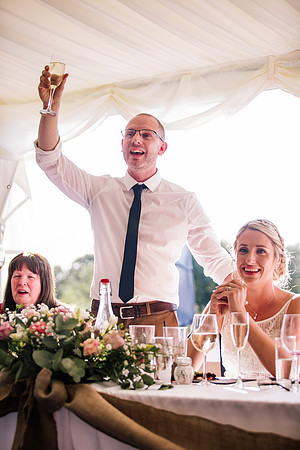 Beckford Inn Wedding Photography - Claire & Stephen-560