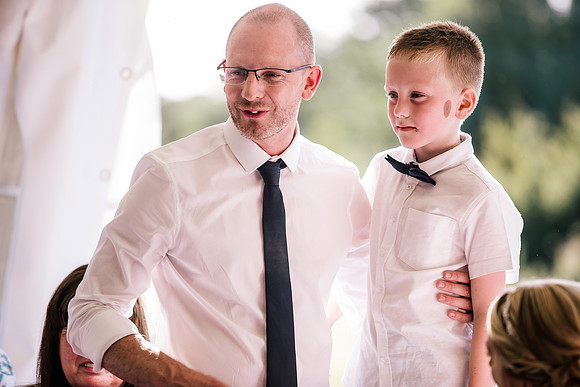 Beckford Inn Wedding Photography - Claire & Stephen-571