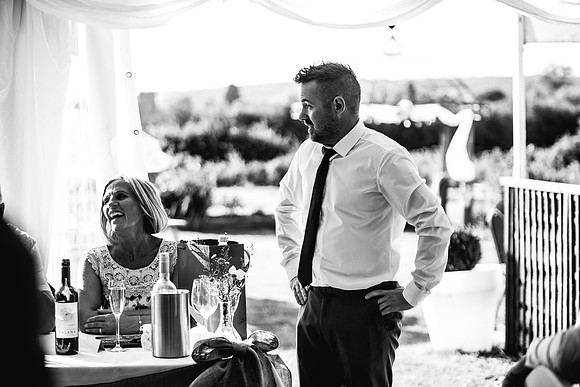 Beckford Inn Wedding Photography - Claire & Stephen-576