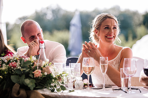 Beckford Inn Wedding Photography - Claire & Stephen-596