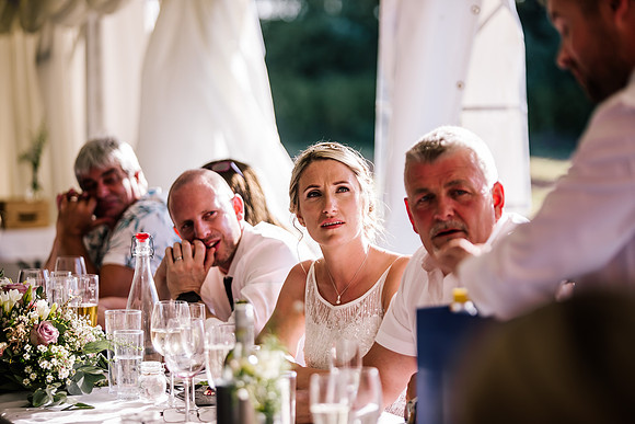 Beckford Inn Wedding Photography - Claire & Stephen-608