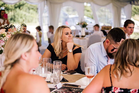 Beckford Inn Wedding Photography - Claire & Stephen-615