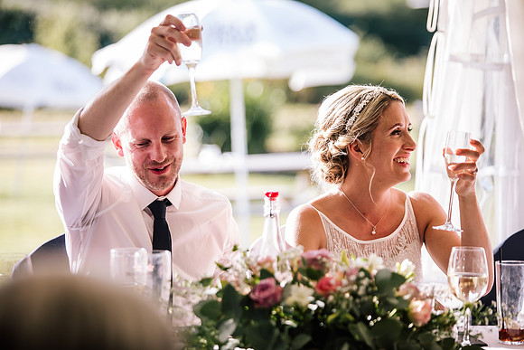 Beckford Inn Wedding Photography - Claire & Stephen-623