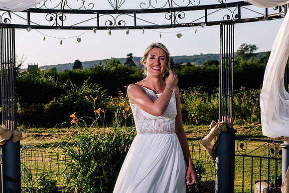 Beckford Inn Wedding Photography - Claire & Stephen-650
