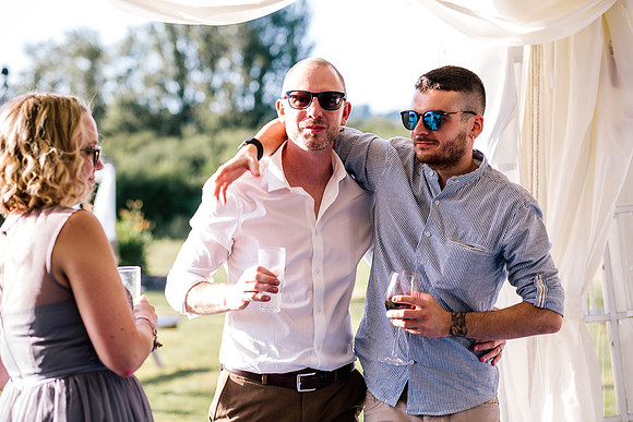 Beckford Inn Wedding Photography - Claire & Stephen-664