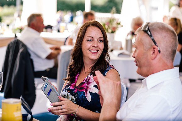 Beckford Inn Wedding Photography - Claire & Stephen-683