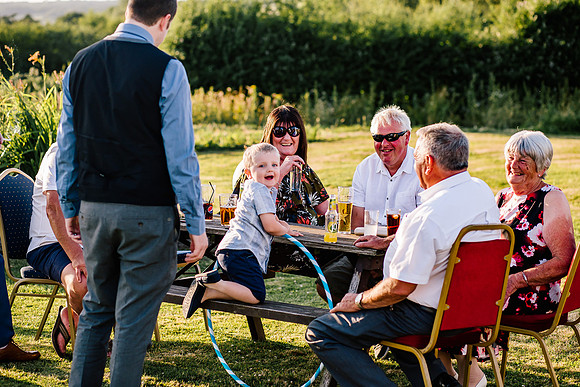 Beckford Inn Wedding Photography - Claire & Stephen-725