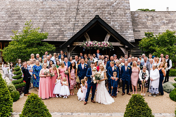 Sandhole Oak Barn Wedding Photography - Caitlin & Shane-501