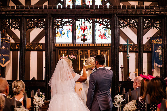 The Oak Tree Of Peover Wedding Photography - Cheshire Wedding Photographer-311