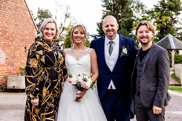 Hanbury Barn Wedding Photography - Laura & Phil-621