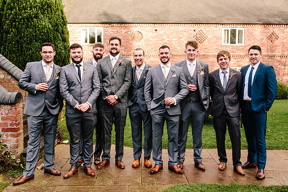 Slaters Country Inn Wedding Photography - Katie & Louis - Staffordshire Wedding Photographer-345