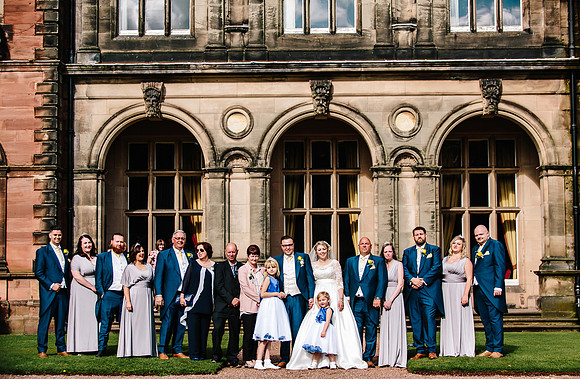 Keele Hall Wedding Photography - Katie & Simon-347