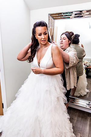 Charlotte & Paul - Foxtail Barns Wedding Photography-298
