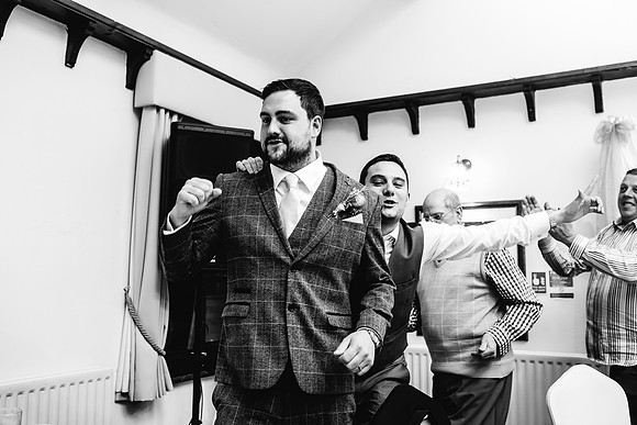 Slaters Country Inn Wedding Photography - Katie & Louis - Staffordshire Wedding Photographer-600
