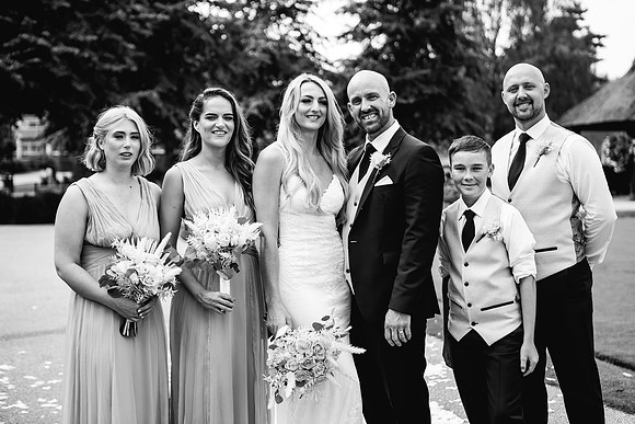 The Post House Stafford Wedding Photography - Vicky & Craig-351