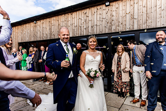 Hanbury Barn Wedding Photography - Laura & Phil-400