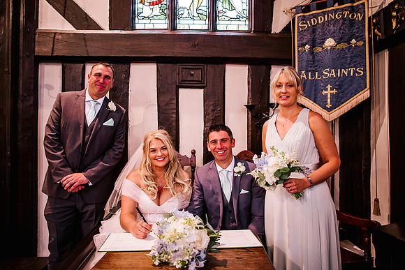 The Oak Tree Of Peover Wedding Photography - Cheshire Wedding Photographer-353